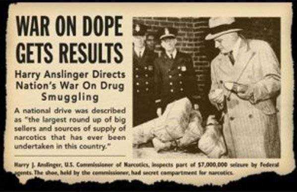 anslinger drug bust anslinger drug bust