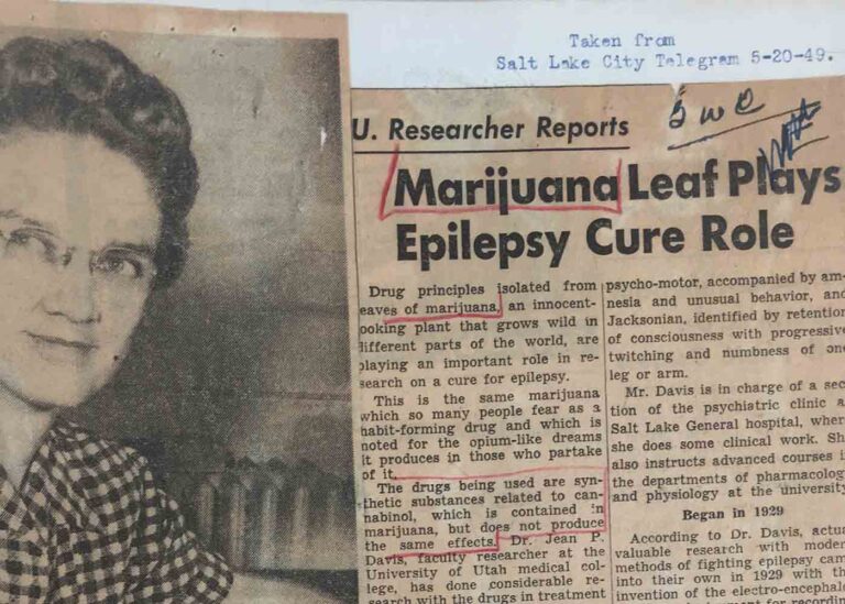 Nearly Century Old research proves cannabis’ effectiveness in battling epilepsy, migraines, asthma, spasms... cannabis marijuana role epilepsy